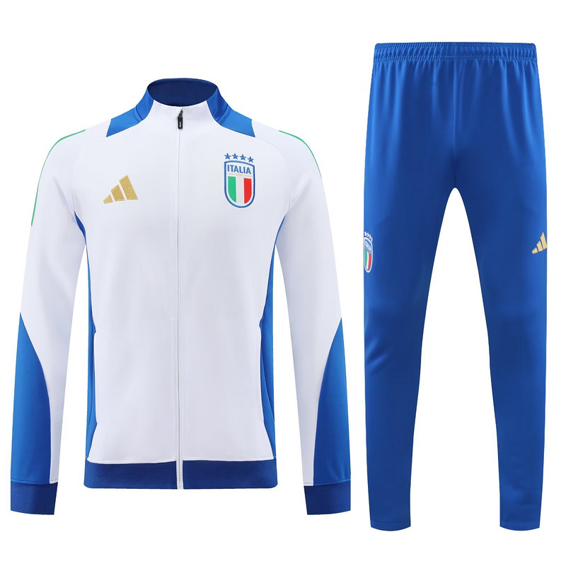 AAA Quality Italy 24/25 Tracksuit - Blue/White
